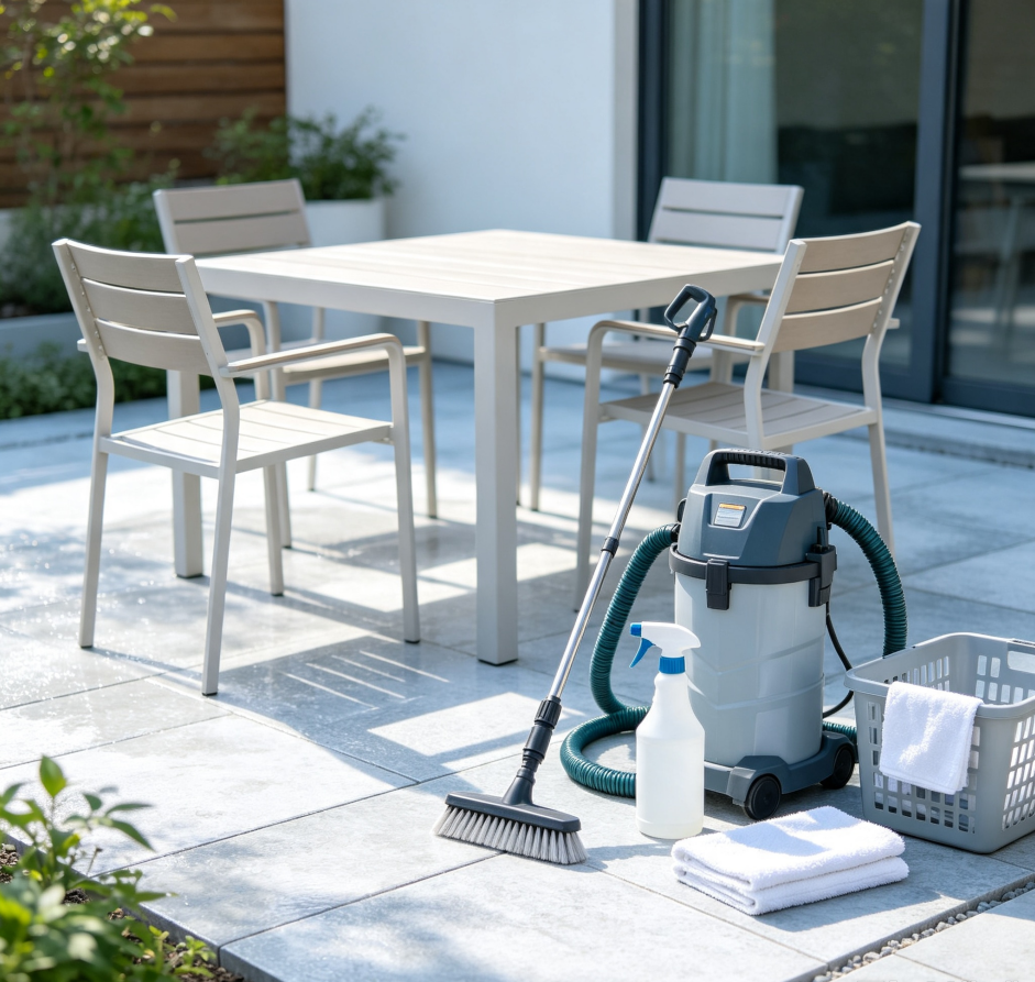 Outdoor Furniture and Hardscape Cleaning Guide